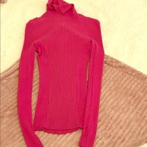 Express Pink Turtleneck